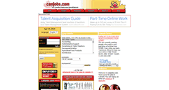 Desktop Screenshot of canjobs.com