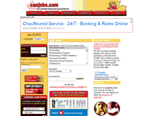 Tablet Screenshot of canjobs.com